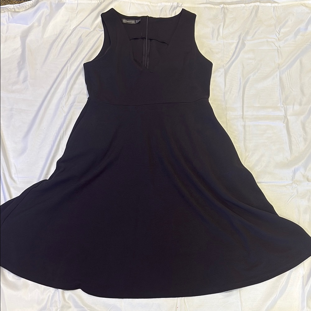 black dress